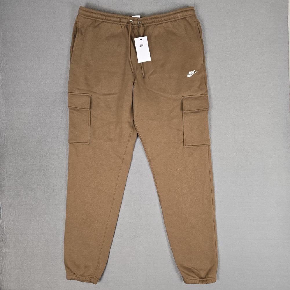Nike Cargo Fleece Jogger Mens XLT Tall Taper Leg Cargo Sweatpants FN3805-235